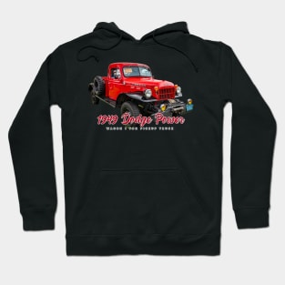 1949 Dodge Power Wagon 1 Ton Pickup Truck Hoodie